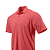 Dakota Striated Heather Polo Crimson Hthr